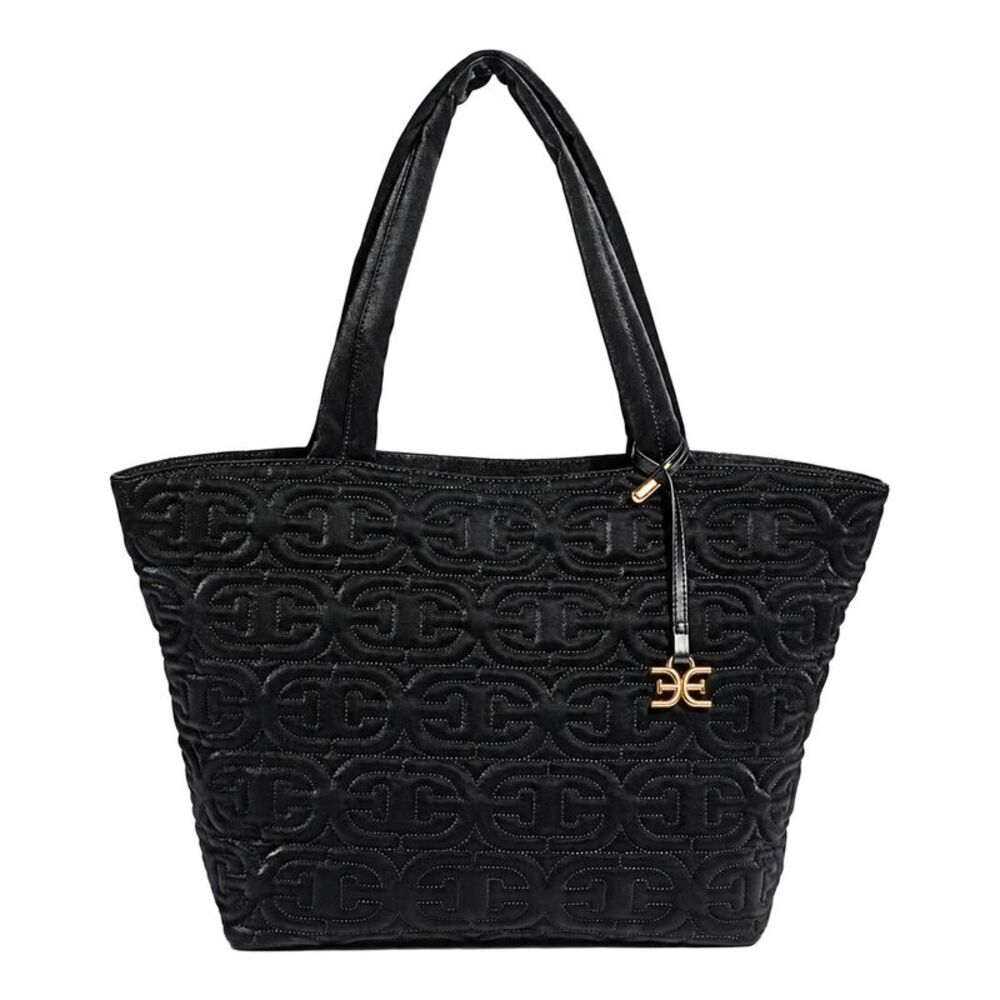 Sam Edelman Ethyl Top Zip East-West Tote, Black